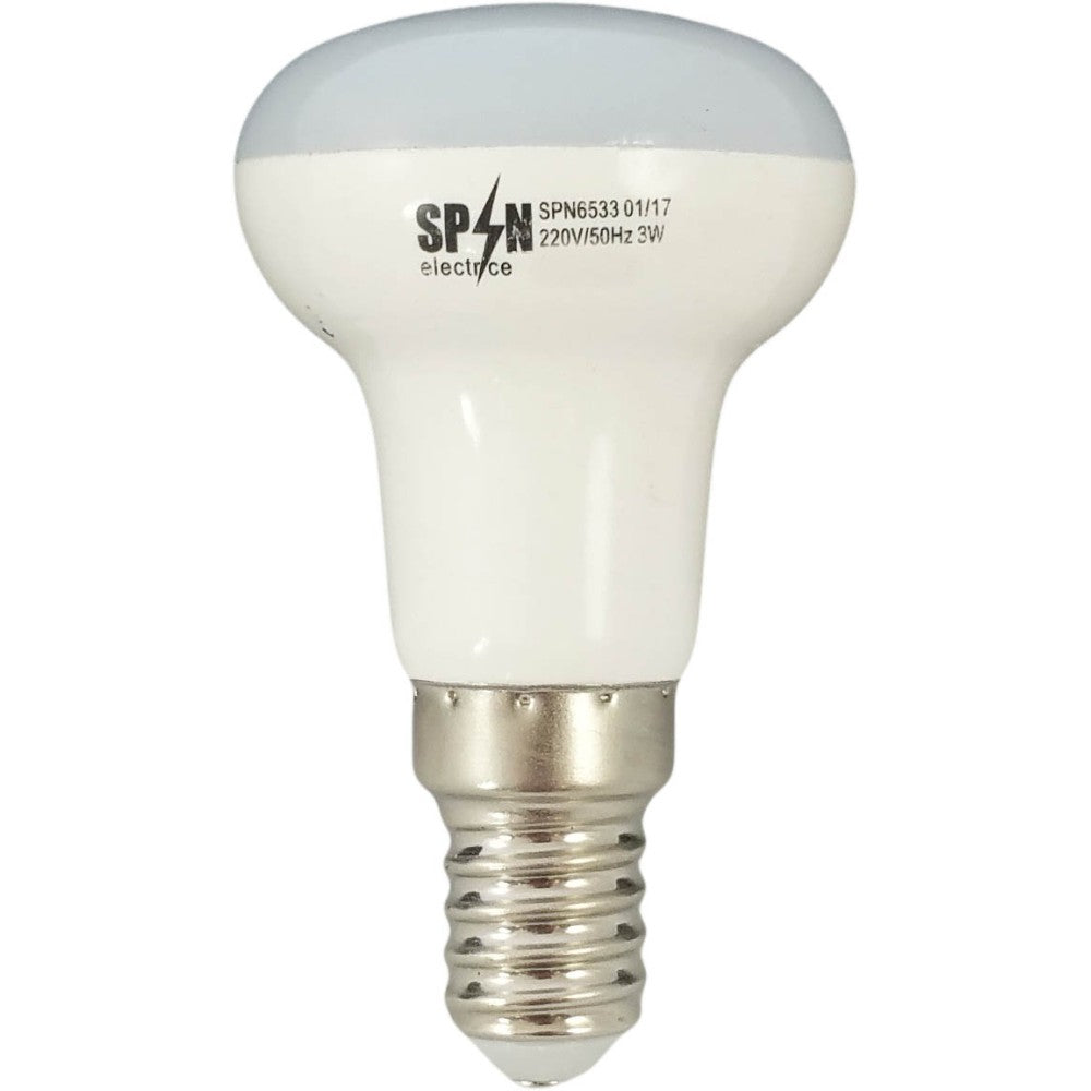 Led izzó E14, modell R39, 3W=25W, 6400K, hideg fény