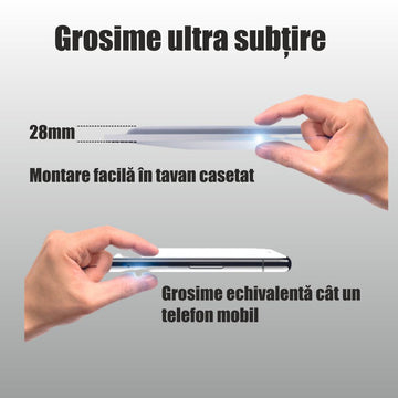 Panou LED Backlight 48W cu 3840 Lm și Lumină Neutru – Iluminat Eficient pentru Birou, Spații Comerciale sau Locuințe, 5 Ani Garanti