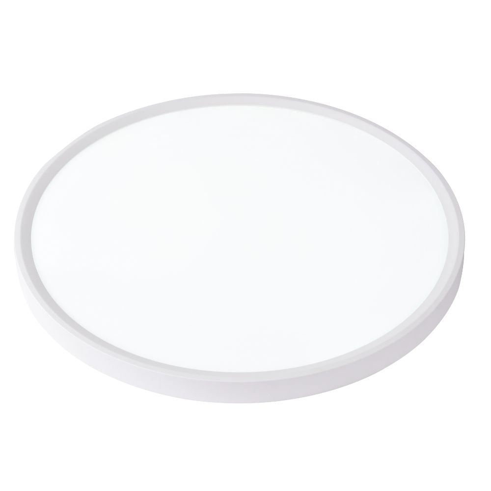 Plafonieră LED Premium IP40 cu Ramă Albă, 32W, Temperatura de Culoare 3000-6500K – Iluminat Modern pentru Spații Interioare