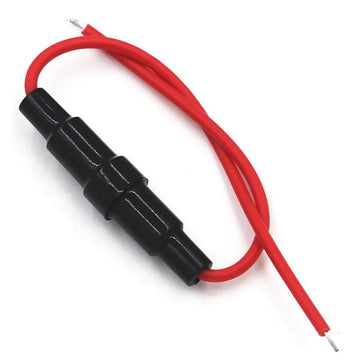 Suport Siguranță 5x20mm pe Fir – Componentă Electrică pentru Conexiuni Sigure în Instalații Electrice