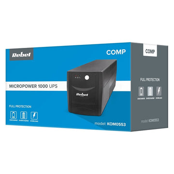 UPS forrás 1000VA/600W Rebel