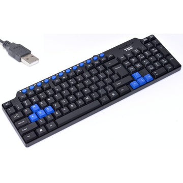 Normál billentyűzet USB K-2-vel