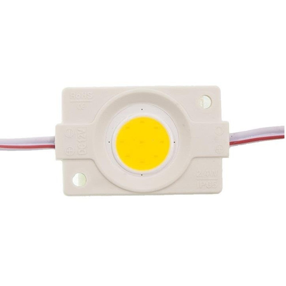 WHITE COB LED modul 9 LED 2,4W/200lm/IP65/12V