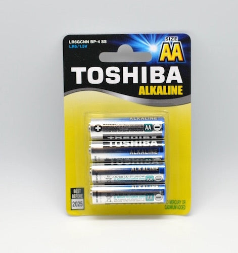 Bateri Alkaline Thosiba R6 AA , 4buc/set