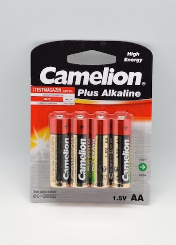 Bateri Alkaline Camelion Hight-Energy R6 AA , 4buc/set