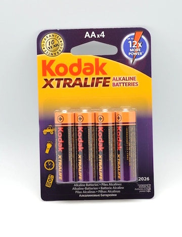 Baterii Alkaline Kodak Xtralife R6 AA, 4buc/set