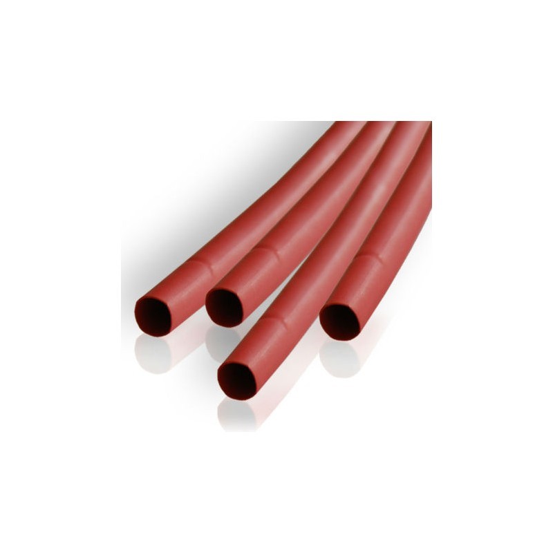 Tub Termocontractant Rosu 12mm x 100cm 10buc/set - Frize
