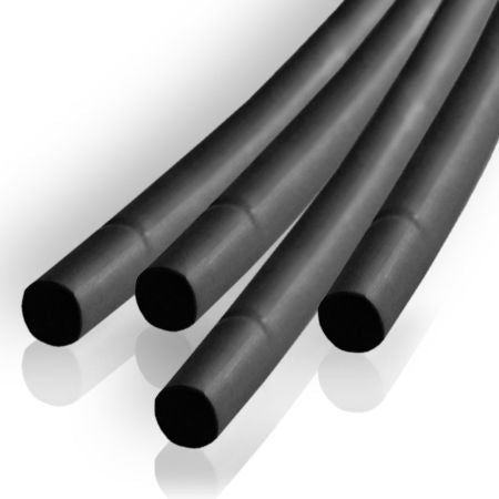 tub termocontractant negru 1,5mm x100cm 10buc/set