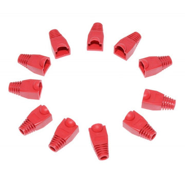 Protectie Mufa UTP RJ45 Rosu, 100buc/set - Frize