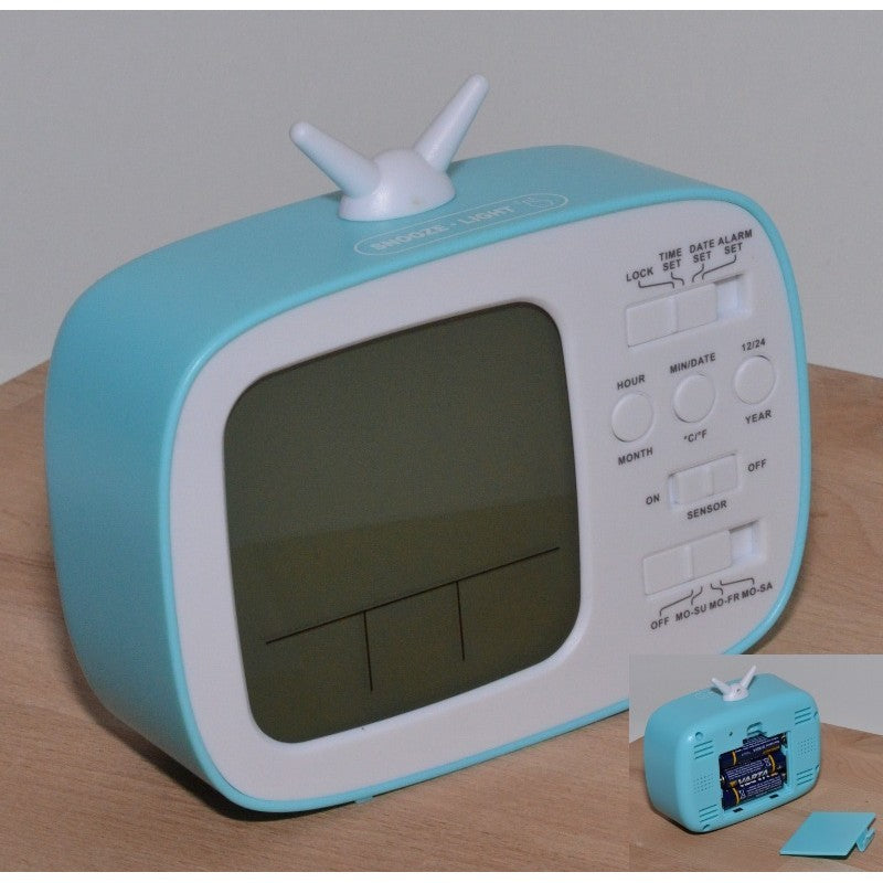 Ceas Albastru GH-180 Digital Retro TV - Frize