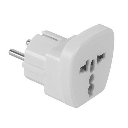 Adaptor stecher universal alb cu CP  ITL / EL-0100A