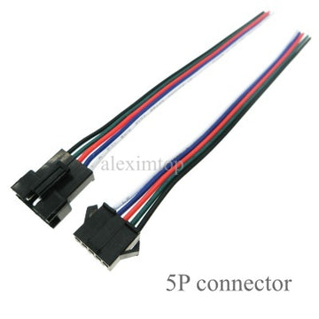 Set Conectori Mama-Tata 5 Fire – 10 Bucăți pentru Conexiuni Electrice Fiabile și Durabile