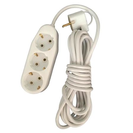 Prelungitor electric Ceramic , 3 prize-10m ,cablu 3x1mm din cupru