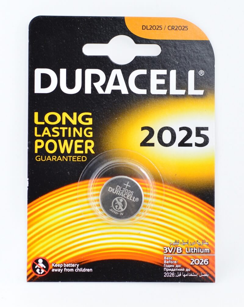 Baterie Duracell  CR2025  li-ion 3V