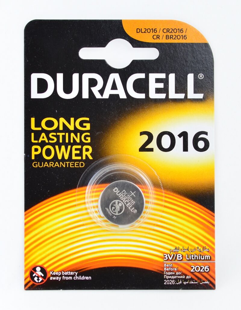 Baterie Duracell  CR2016  li-ion 3V