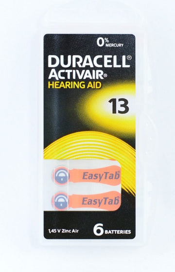Baterii Auditive Duracell PR13, 6buc/set