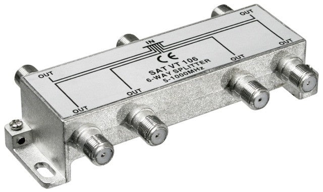 Spliter Tv 6 Cay , 5 - 1000 Mhz