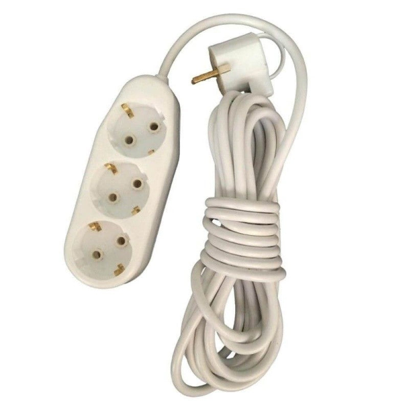 Prelungitor Electric Ceramic, 3 prize-5m, Cablu 3x1mm din Cupru - Frize