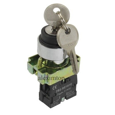 Buton Motor cu Cheie ON/OFF, BG25 - Frize