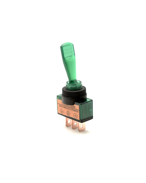 intrerupator basculant de plastic 12V INT-1225V