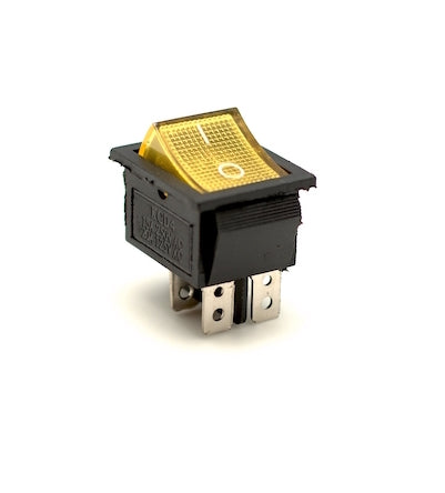 intrerupator irs lat on-of rosu 4 contacte 220V-15A INT-22007G