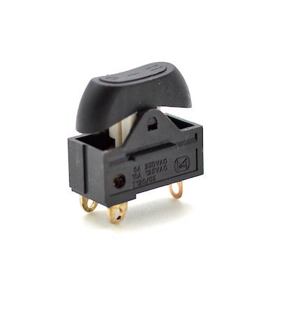 intrerupator basculant on-of 220V-6A negru INT-22016N
