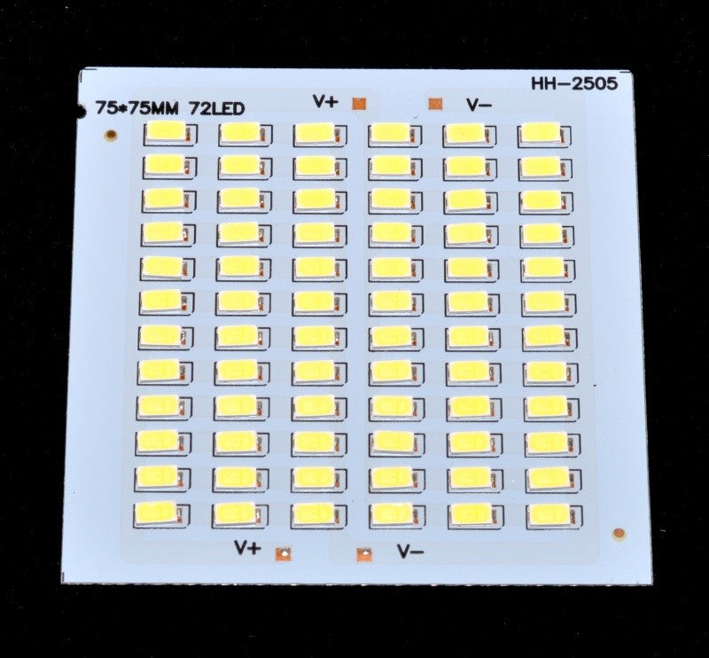 Placa cu Leduri SMD 75 x 75 x 72 Buc 12V/Putere 50W - Frize