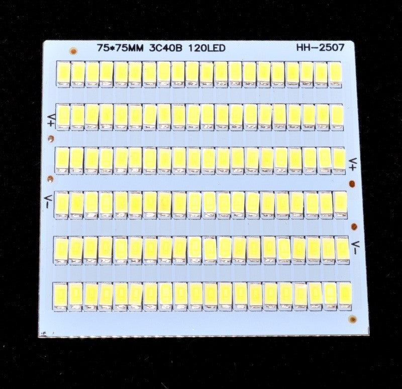 Placa cu Leduri SMD 75 x 75 x 120 Buc 12V/Putere 100W - Frize