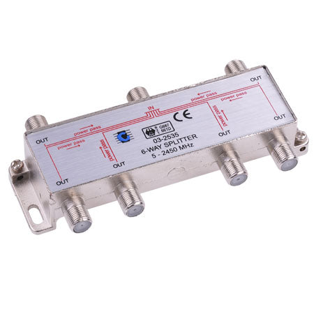 spliter tv 6cay 5-2450mhz