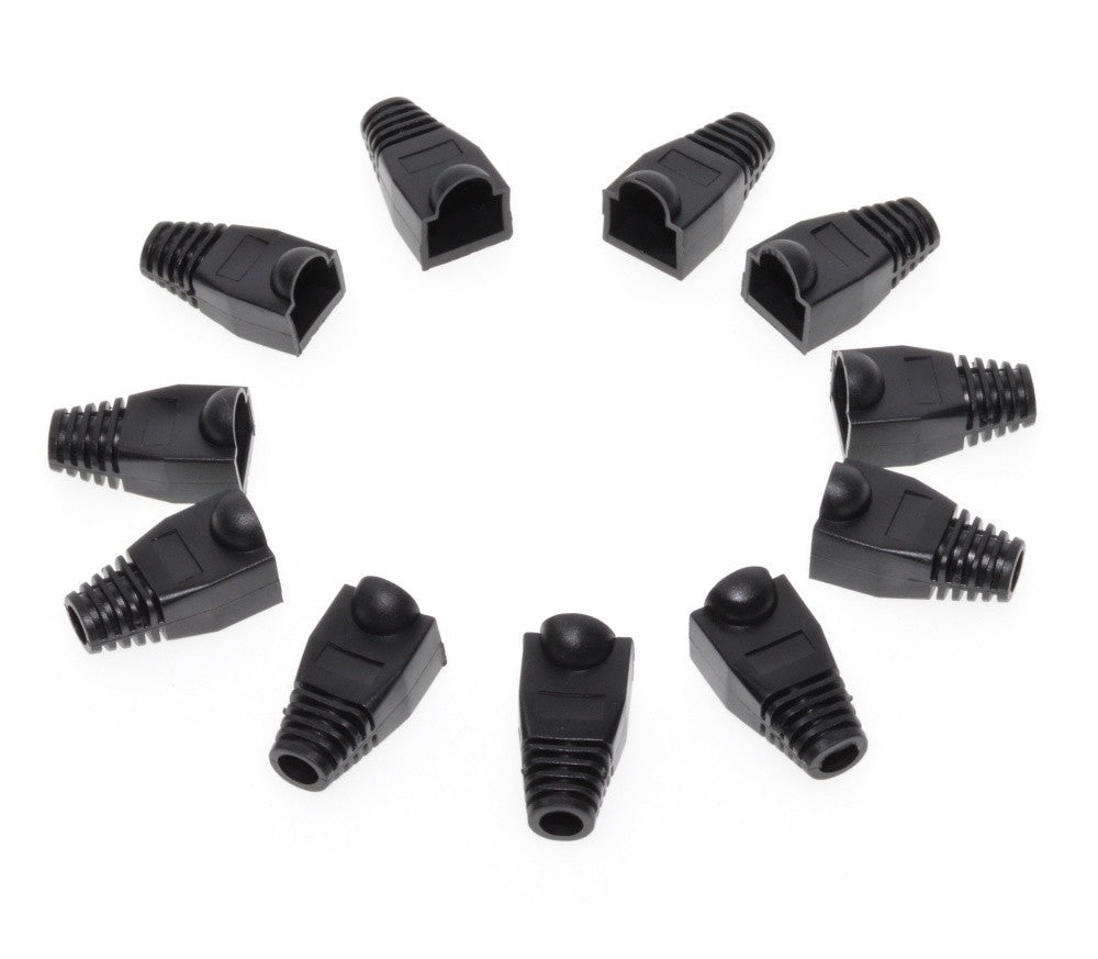 Protectie Mufa UTP RJ45 Negru, 100buc/set - Frize