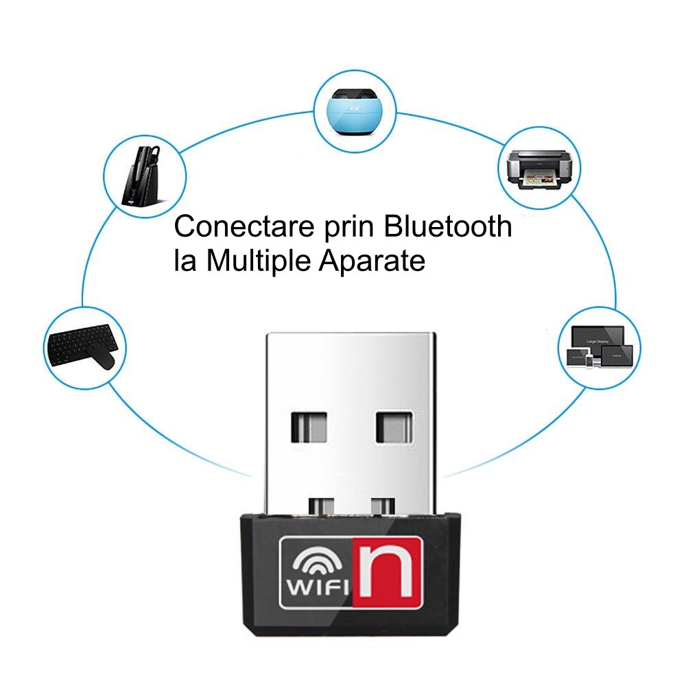 Adaptor USB WiFi Bluetooth 150Mbps - Frize