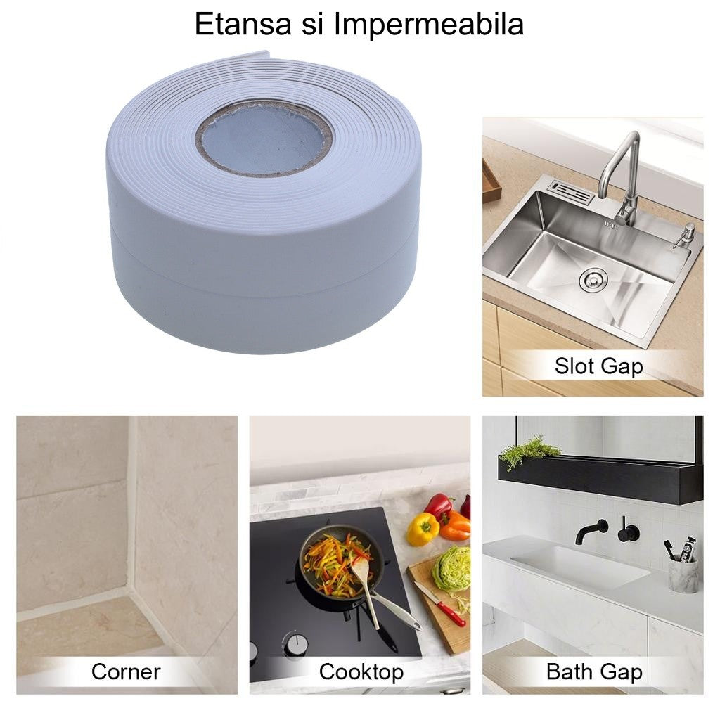 Banda de Etansare Alba 3,8 x 320 cm - Frize