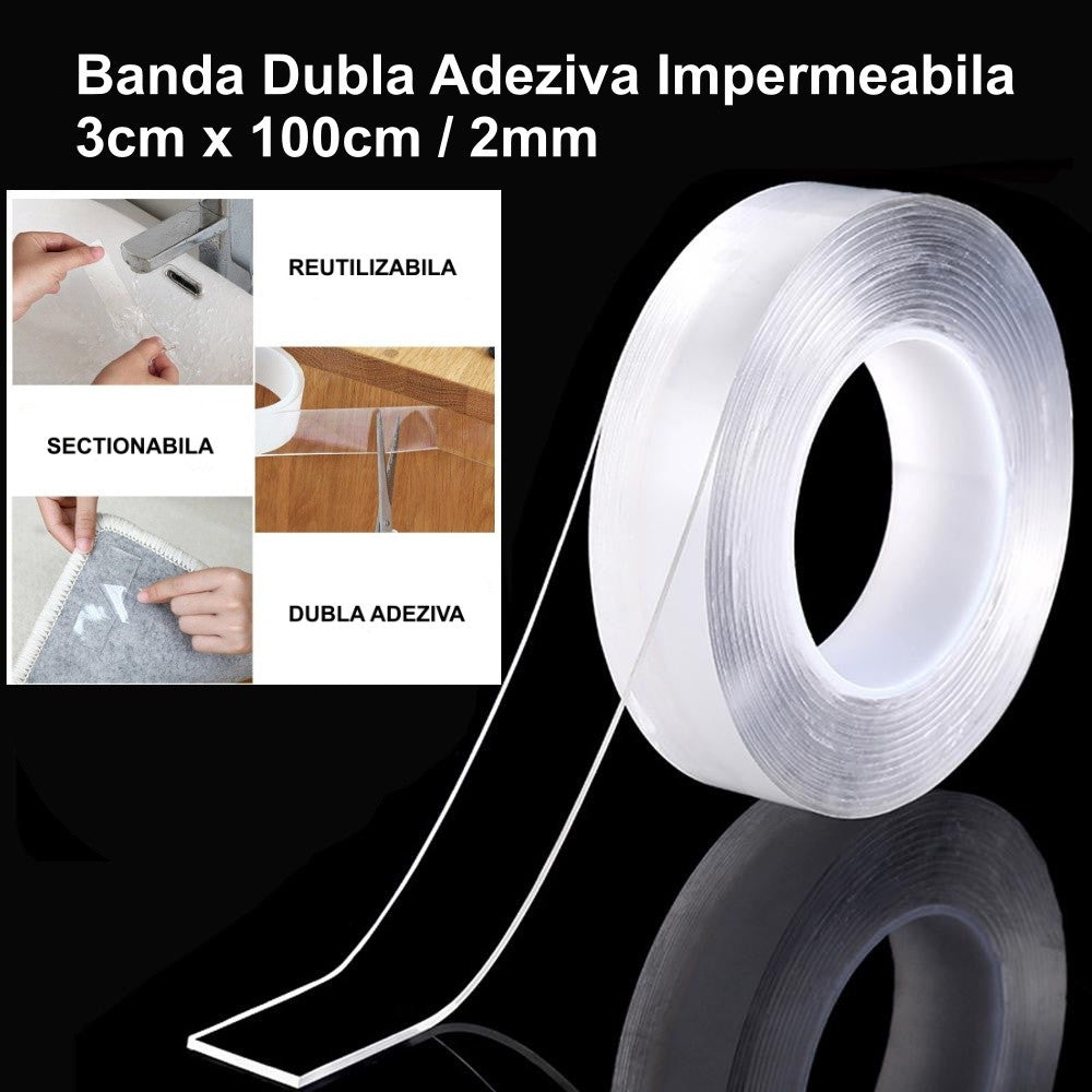 Banda Dublu Adeziva Impermeabila - Frize