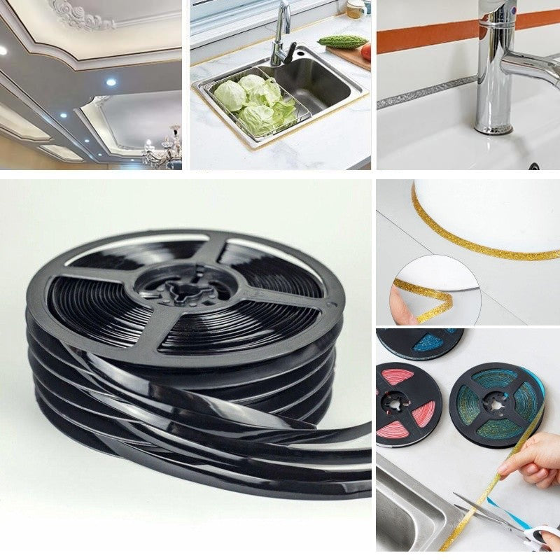 Banda Neagra Sanitara de Etansare 8 mm x 600 cm - Frize