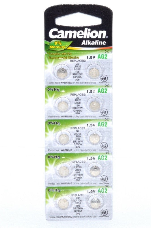 Baterie Alcalina Camelion AG 2, 10buc/set - Frize