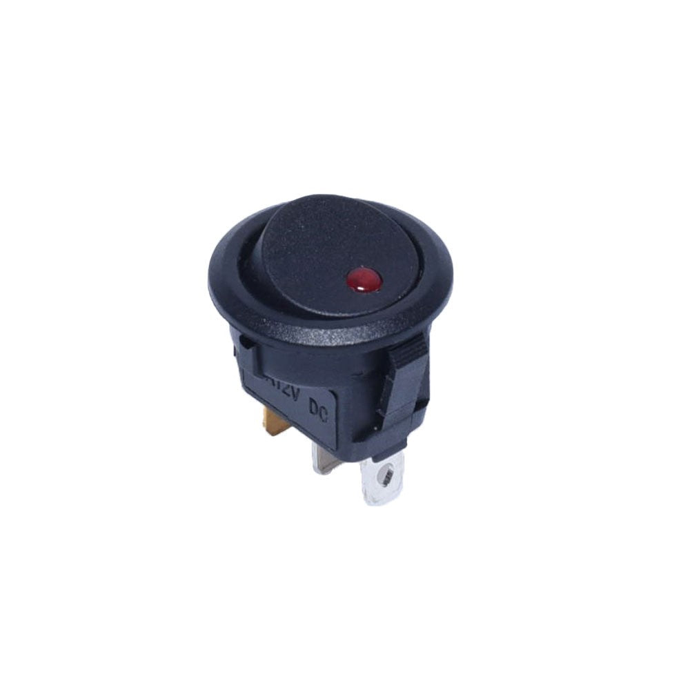 Buton 12V On-Off cu Led Rosu, 22mm - Frize
