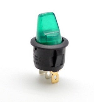 Buton Basculant Maneta cu Led Verde - Frize