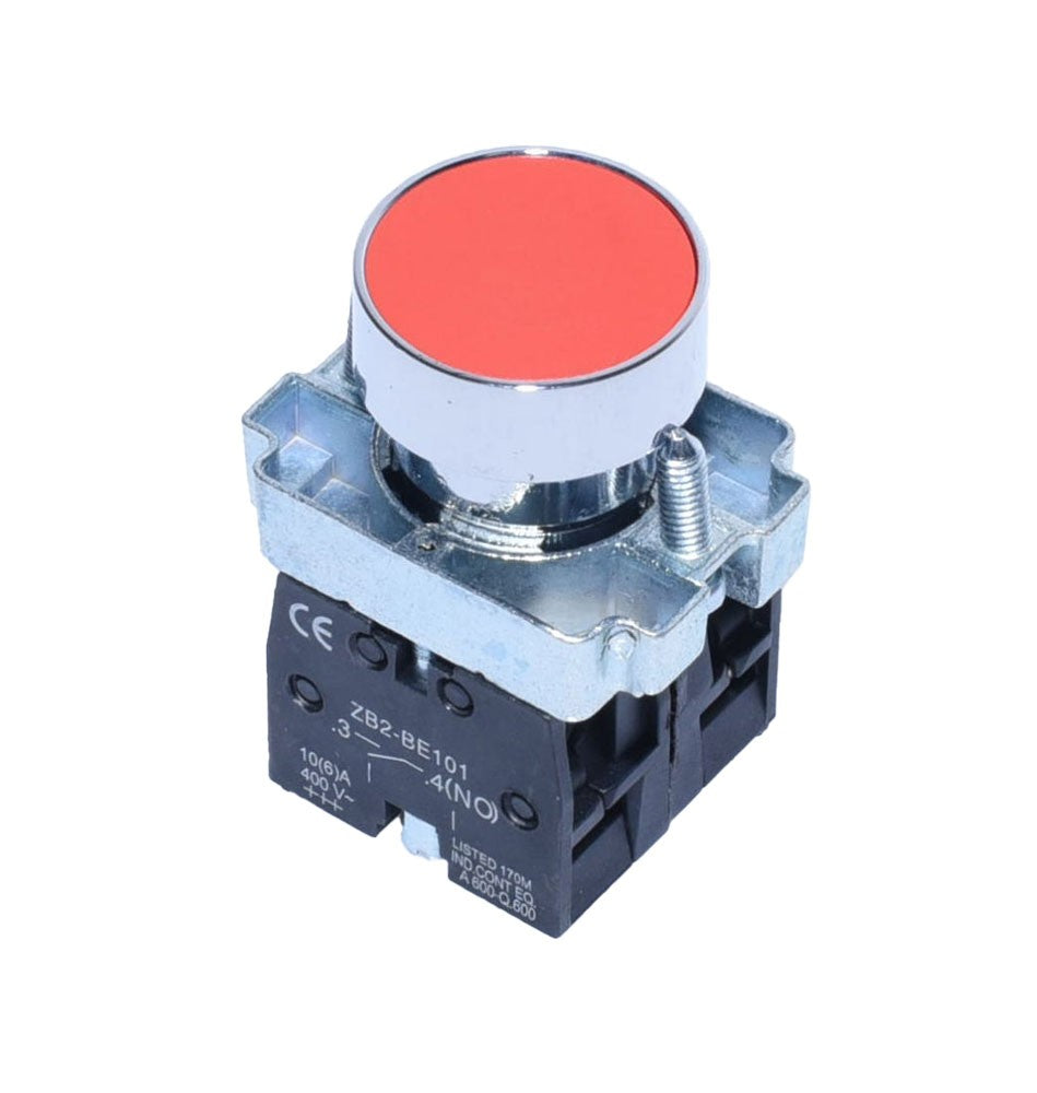Buton Motor Push BA45 Rosu - Frize