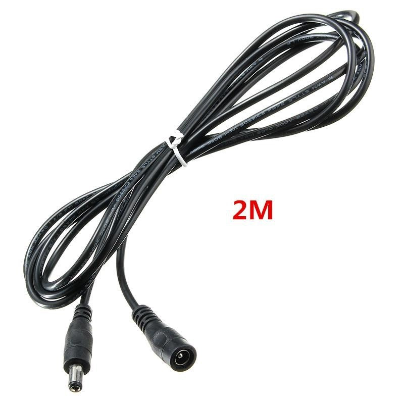 Cablu Alimentare DC 2,1x5,5mm / tata-mama - 2m - Frize
