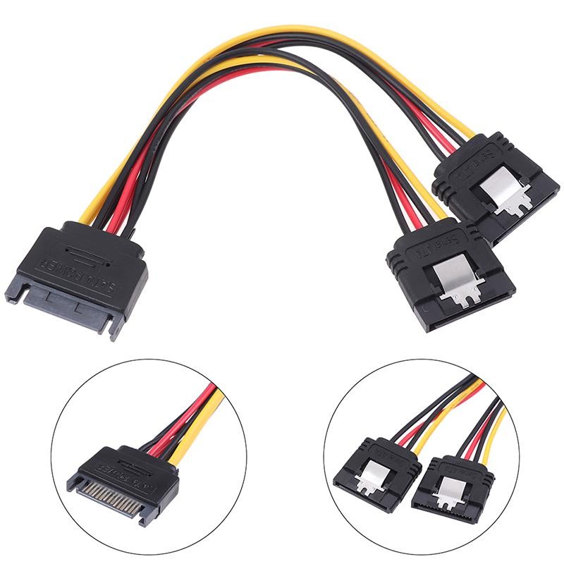 Cablu Alimentare HDD, 4 Pini Molex la 2 Sata - Frize