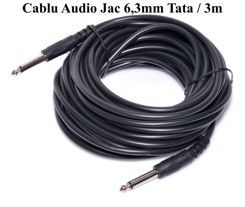 Cablu Audio Jack 6,3mm Tata-Tata/3m - Frize