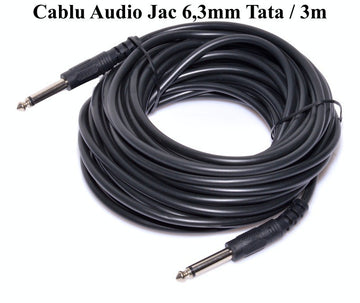 Cablu Audio Jack 6,3mm Tata-Tata/3m - Frize