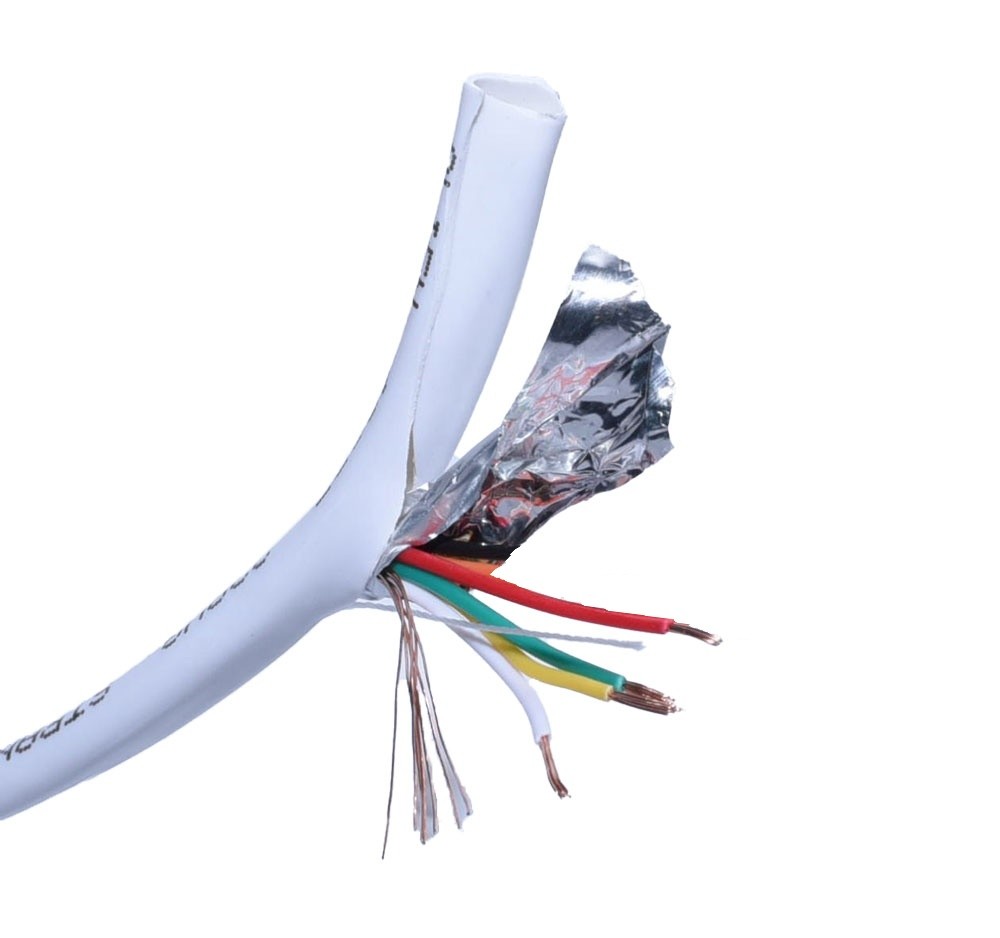 Cablu de Alarma 4x0,22mm/Rola 100m - Frize