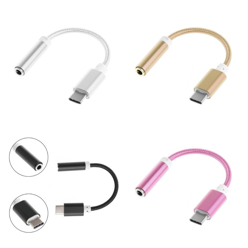 Cablu USB Tip C - Jack 3,5 Mama, Auxiliar - Frize