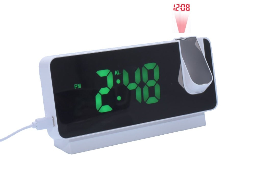 Ceas Digital cu Led Verde si Proiectie S282A - Frize