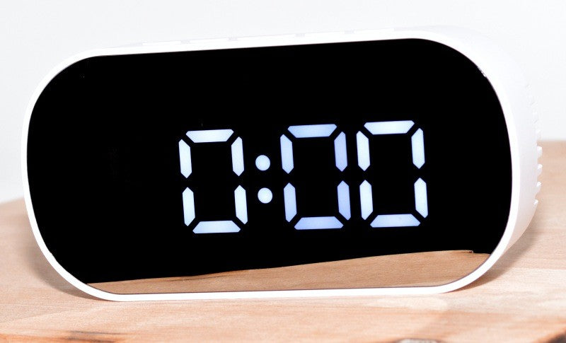 Ceas Digital Oglinda 6506 cu Led Alb - Frize