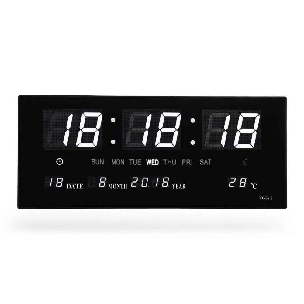 Ceas Electronic cu Lumina Albă 3615D - Frize