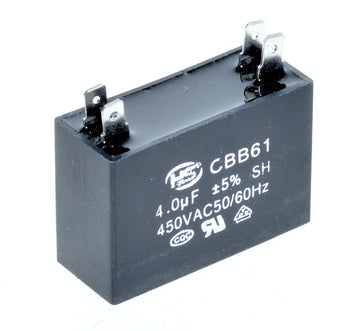 Condensator Dreptunghi Pornire Motor 4C   450V - 4uf