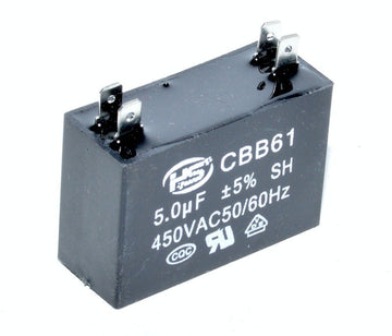 Condensator Dreptunghi Pornire Motor 4C   450V - 5uf