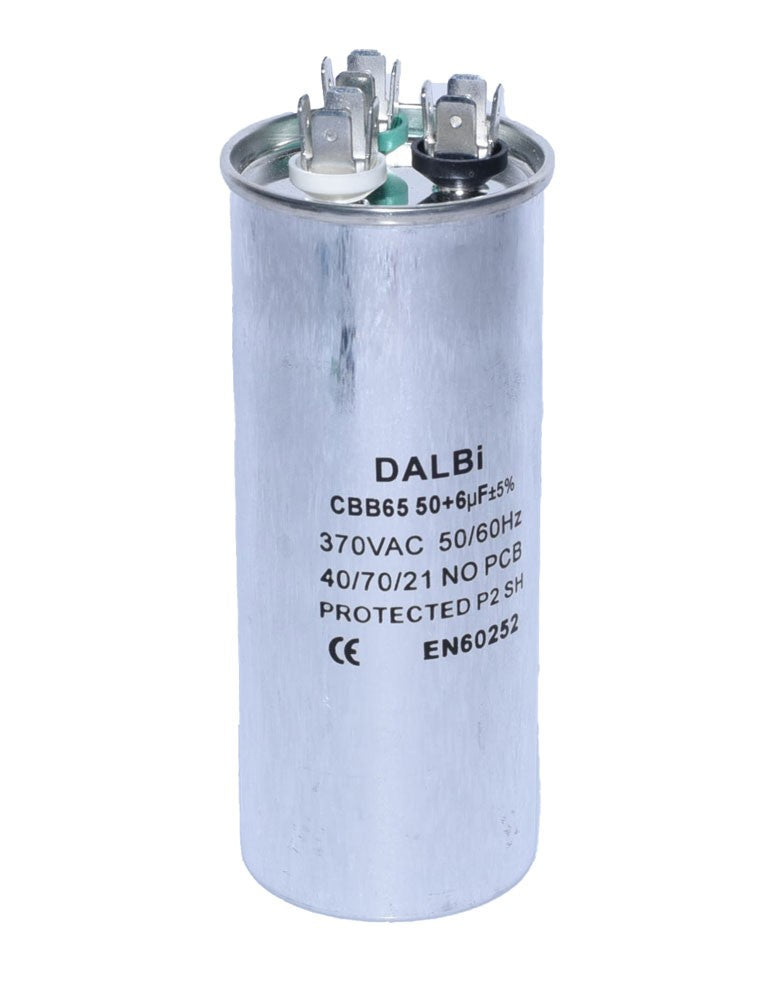 Condensator pt Aparate de Aer Conditionat 50+6uf, 370V - Frize